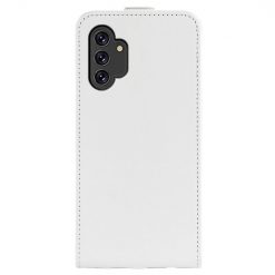 Lacné Kryty | Vyklápacie puzdro Vertical flip case biele – Samsung Galaxy A13 (4G) | Lacné Kryty