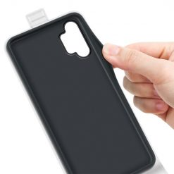Lacné Kryty | Vyklápacie puzdro Vertical flip case biele – Samsung Galaxy A13 (4G) | Lacné Kryty