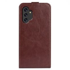Vyklápacie puzdro Vertical flip case hnedé – Samsung Galaxy A13 (4G) | Lacné Kryty Lacné Kryty | Vyklápacie puzdro Vertical flip case hnedé – Samsung Galaxy A13 (4G) | Lacné Kryty