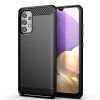 Lacné Kryty | Knižkové puzdro Luna Carbon čierne – Samsung Galaxy A13 (4G) | Lacné Kryty