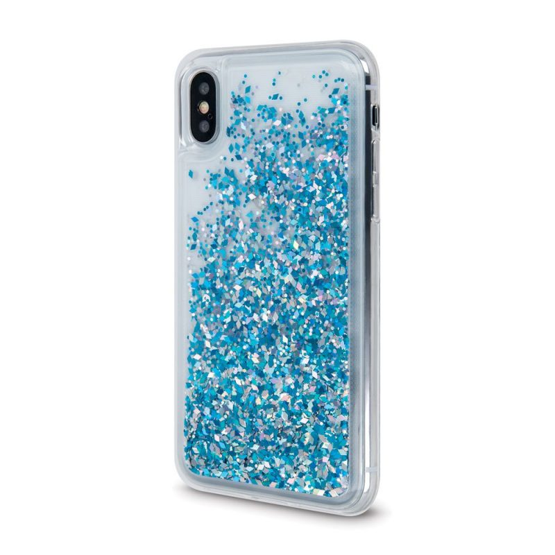 Lacné Kryty | Zadný kryt Liquid Sparkle modrý – Apple iPhone 7 / iPhone 8 / iPhone SE 2020 / iPhone SE 2022