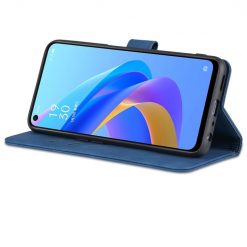 Peňaženkové puzdro AZNS Skin Feel modré – Realme 9i / Oppo A96 | Lacné Kryty Lacné Kryty | Peňaženkové puzdro AZNS Skin Feel modré – Realme 9i / Oppo A96 | Lacné Kryty