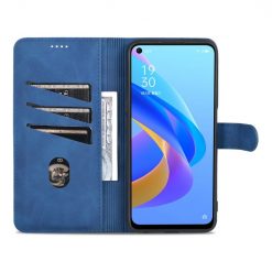 Peňaženkové puzdro AZNS Skin Feel modré – Realme 9i / Oppo A96 | Lacné Kryty Lacné Kryty | Peňaženkové puzdro AZNS Skin Feel modré – Realme 9i / Oppo A96 | Lacné Kryty