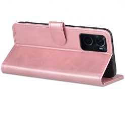 Lacné Kryty | Peňaženkové puzdro AZNS Skin Feel ružové – Realme 9i / Oppo A96 | Lacné Kryty