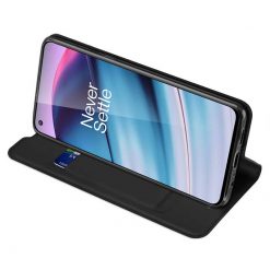 Lacné Kryty | Peňaženkové puzdro Dux Ducis Skin Pro čierne – OnePlus Nord CE 5G | Lacné Kryty