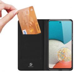 Peňaženkové puzdro Dux Ducis Skin Pro čierne – Samsung Galaxy A53 5G | Lacné Kryty Lacné Kryty | Peňaženkové puzdro Dux Ducis Skin Pro čierne – Samsung Galaxy A53 5G | Lacné Kryty