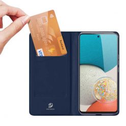 Lacné Kryty | Peňaženkové puzdro Dux Ducis Skin Pro modré – Samsung Galaxy A53 5G | Lacné Kryty