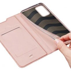Lacné Kryty | Peňaženkové puzdro Dux Ducis Skin Pro ružové – Samsung Galaxy A53 5G | Lacné Kryty