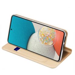 Peňaženkové puzdro Dux Ducis Skin Pro zlaté – Samsung Galaxy A53 5G | Lacné Kryty Lacné Kryty | Peňaženkové puzdro Dux Ducis Skin Pro zlaté – Samsung Galaxy A53 5G | Lacné Kryty