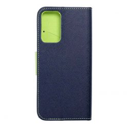 Lacné Kryty | Peňaženkové puzdro Fancy Book modro-limetkové – Xiaomi Poco M4 Pro 5G / Xiaomi Redmi Note 11S 5G | Lacné Kryty