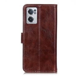 Lacné Kryty | Peňaženkové puzdro Grand case hnedé – OnePlus Nord CE 2 5G | Lacné Kryty