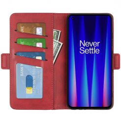 Peňaženkové puzdro Magnetic fresh case červené – OnePlus Nord CE 2 5G | Lacné Kryty Lacné Kryty | Peňaženkové puzdro Magnetic fresh case červené – OnePlus Nord CE 2 5G | Lacné Kryty