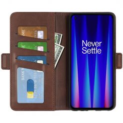 Lacné Kryty | Peňaženkové puzdro Magnetic fresh case hnedé – OnePlus Nord CE 2 5G | Lacné Kryty