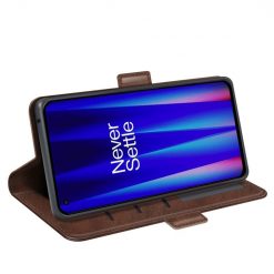 Lacné Kryty | Peňaženkové puzdro Magnetic fresh case hnedé – OnePlus Nord CE 2 5G | Lacné Kryty