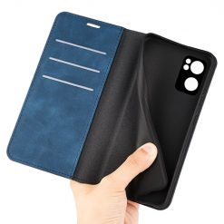 Lacné Kryty | Peňaženkové puzdro Posh magnetic case modré – Oppo Reno7 5G (Reno 7 5G) | Lacné Kryty