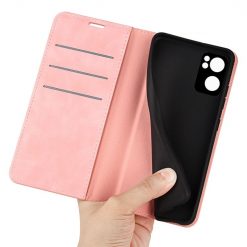 Peňaženkové puzdro Posh magnetic case ružové – Oppo Reno7 5G (Reno 7 5G) | Lacné Kryty Lacné Kryty | Peňaženkové puzdro Posh magnetic case ružové – Oppo Reno7 5G (Reno 7 5G) | Lacné Kryty