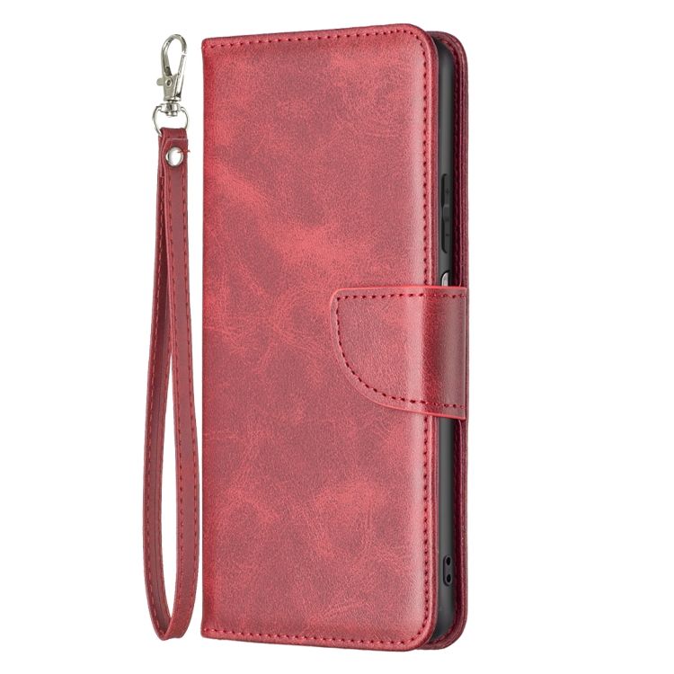 Peňaženkové Puzdro Retro Lambskin Červené – Xiaomi Redmi Note 11  / 11S