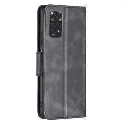 Peňaženkové puzdro Retro Lambskin čierne – Xiaomi Redmi Note 11 (4G) / 11S | Lacné Kryty Lacné Kryty | Peňaženkové puzdro Retro Lambskin čierne – Xiaomi Redmi Note 11 (4G) / 11S | Lacné Kryty