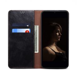 Lacné Kryty | Peňaženkové puzdro Wax case čierne – Huawei Nova 9 SE | Lacné Kryty