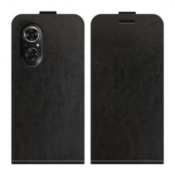 Lacné Kryty | Vyklápacie puzdro Vertical flip case čierne – Huawei Nova 9 SE | Lacné Kryty