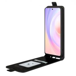 Lacné Kryty | Vyklápacie puzdro Vertical flip case čierne – Huawei Nova 9 SE | Lacné Kryty