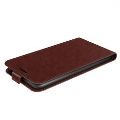 Lacné Kryty | Vyklápacie puzdro Vertical flip case hnedé – Huawei Nova 9 SE | Lacné Kryty