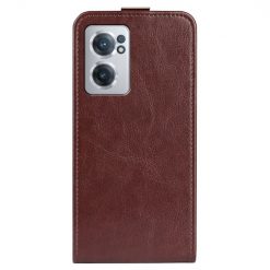 Vyklápacie puzdro Vertical flip case hnedé – OnePlus Nord CE 2 5G | Lacné Kryty Lacné Kryty | Vyklápacie puzdro Vertical flip case hnedé – OnePlus Nord CE 2 5G | Lacné Kryty