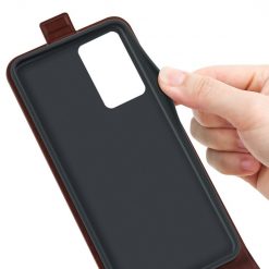 Vyklápacie puzdro Vertical flip case hnedé – OnePlus Nord CE 2 5G | Lacné Kryty Lacné Kryty | Vyklápacie puzdro Vertical flip case hnedé – OnePlus Nord CE 2 5G | Lacné Kryty