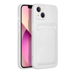 Lacné Kryty | Zadný kryt Card Case biely – iPhone 13 | Lacné Kryty