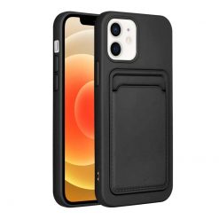 Zadný kryt Card Case čierny – iPhone 12 / 12 Pro | Lacné Kryty Lacné Kryty | Zadný kryt Card Case čierny – iPhone 12 / 12 Pro | Lacné Kryty