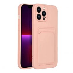 Zadný kryt Card Case ružový – iPhone 13 Pro Max | Lacné Kryty Lacné Kryty | Zadný kryt Card Case ružový – iPhone 13 Pro Max | Lacné Kryty