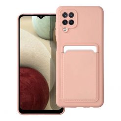 Lacné Kryty | Zadný kryt Card Case ružový – Samsung Galaxy A12 / M12 | Lacné Kryty