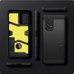 Lacné Kryty | Zadný kryt Spigen Tough Armor čierny – Samsung Galaxy A53 5G | Lacné Kryty