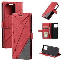 Knižkové puzdro Rhombus červené – Xiaomi Redmi 10C | Lacné Kryty Lacné Kryty | Knižkové puzdro Rhombus červené – Xiaomi Redmi 10C | Lacné Kryty