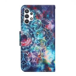 Lacné Kryty | Knižkové puzdro Trendy Cross case Hviezdna mandala – Samsung Galaxy A13 (4G) | Lacné Kryty