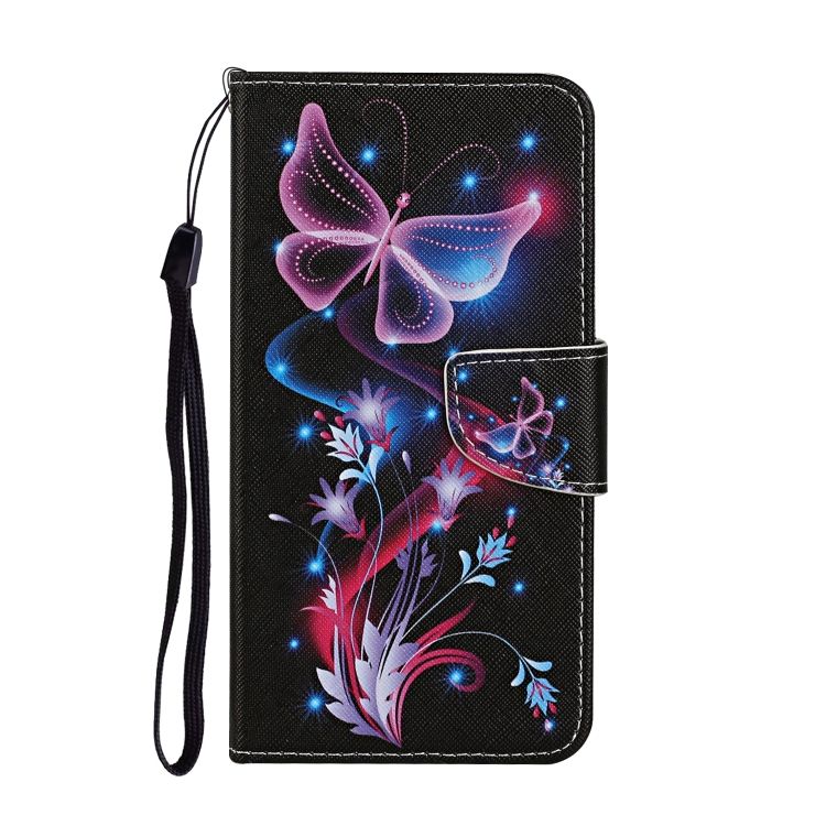Knižkové puzdro Trendy Cross case Nočný motýľ – Samsung Galaxy A13 