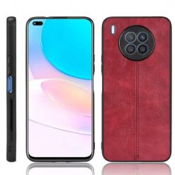Lacné Kryty | Kryt Shockproof Sewing Cow Pattern červený – Honor 50 Lite / Huawei Nova 8i | Lacné Kryty
