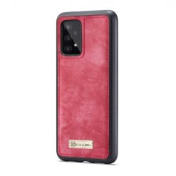 Lacné Kryty | Multifunkčné peňaženkové puzdro CaseMe Detachable červené – Samsung Galaxy A53 5G | Lacné Kryty