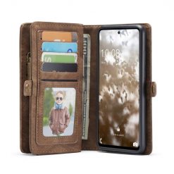 Lacné Kryty | Multifunkčné Peňaženkové Puzdro Caseme Detachable Hnedé – Samsung Galaxy A53 5G | Lacné Kryty