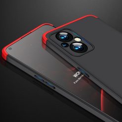 Ochranný kryt 360 Protection čierno-červený – Oppo Reno7 Lite (Reno 7 Lite) | Lacné Kryty Lacné Kryty | Ochranný kryt 360 Protection čierno-červený – Oppo Reno7 Lite (Reno 7 Lite) | Lacné Kryty