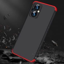 Ochranný kryt 360 Protection čierno-červený – Oppo Reno7 Lite (Reno 7 Lite) | Lacné Kryty Lacné Kryty | Ochranný kryt 360 Protection čierno-červený – Oppo Reno7 Lite (Reno 7 Lite) | Lacné Kryty