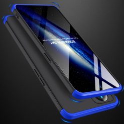 Lacné Kryty | Ochranný kryt 360 Protection čierno-modrý – Oppo Reno7 Lite (Reno 7 Lite) | Lacné Kryty