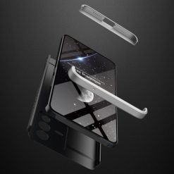 Lacné Kryty | Ochranný kryt 360 Protection čierno-strieborný – Vivo V23 5G | Lacné Kryty