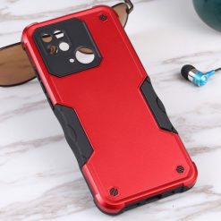 Lacné Kryty | Odolný kryt Mighty case červený – Xiaomi Redmi 10C | Lacné Kryty