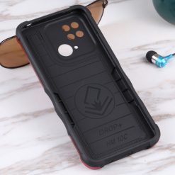 Lacné Kryty | Odolný kryt Mighty case červený – Xiaomi Redmi 10C | Lacné Kryty