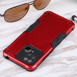 Lacné Kryty | Odolný kryt Mighty case červený – Xiaomi Redmi 10C | Lacné Kryty