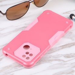 Lacné Kryty | Odolný kryt Mighty case tmavoružový – Xiaomi Redmi 10C | Lacné Kryty