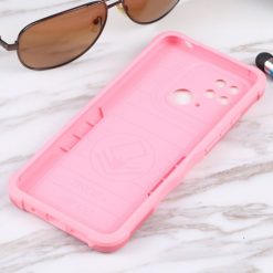 Lacné Kryty | Odolný kryt Mighty case tmavoružový – Xiaomi Redmi 10C | Lacné Kryty