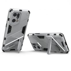 Lacné Kryty | Odolný Kryt Punk armor case biely – Oppo Find X5 Pro | Lacné Kryty