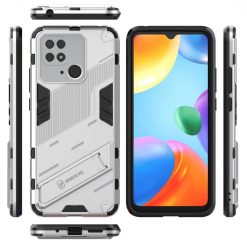 Odolný Kryt Punk armor case biely – Xiami Redmi 10C | Lacné Kryty Lacné Kryty | Odolný Kryt Punk armor case biely – Xiami Redmi 10C | Lacné Kryty